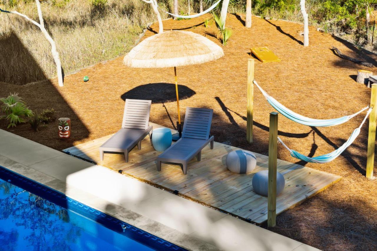 Red Sunset Sanctuary Secluded Area Private Pool Βίλα Folly Beach Εξωτερικό φωτογραφία